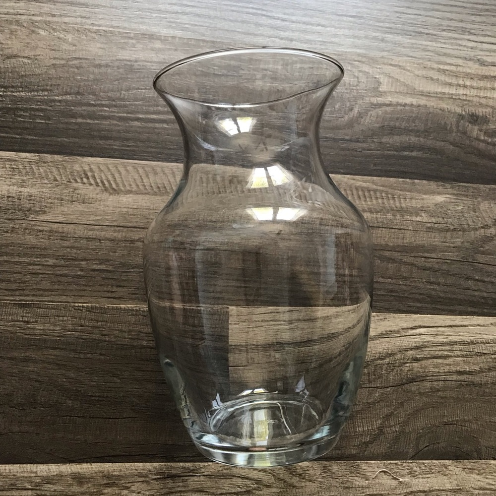 Set of 2 Glass Vases
